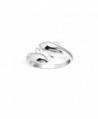 SHEGRACE Lovely Dolphin Sterling Silver in Women's Band Rings