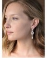 Mariell Vintage Zirconia Earrings Freshwater