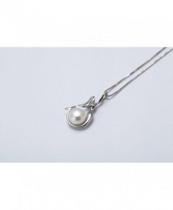 WRISTCHIE Sterling Freshwater Cultured Necklace in Women's Pendants