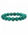 Tom+Alice Natural Healing Power Gemstone 10MM Round Beaded Charm Stretch Beacelets for Women&Man - Sea-Green - CY187AIGRDK