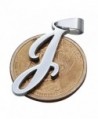 FUNRUN Stainless Initial Pendant Necklace in Women's Pendants