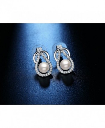 Silver Crystal Diamond Fashion Earrings