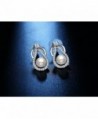 Silver Crystal Diamond Fashion Earrings