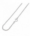 .925 Sterling Silver Rope Chain- 1.2mm Wide- 16 - 30 Inches Long - CX11DCZMKV9