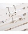 HooAMI Stainless Infinity Pendant Necklace