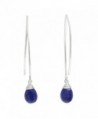 NOVICA Sterling Silver and Lapis Lazuli Dangle Earrings- 'Sublime' - CA115PJ8ABX