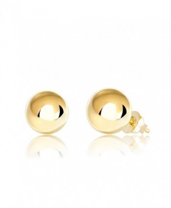 14K Gold Ball Stud Earrings- 2mm - 10mm - CL18287UAYE