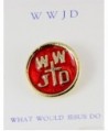6030230 WWJD What Would Jesus Do Lapel Pin Brooch Tie Tack - C411DUWHF19