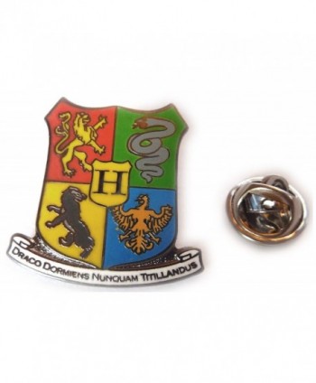 Harry Potter Hogwarts Coat of Arms Crest Hat Jacket Tie Tack Lapel Pin - CW116IJNAJV