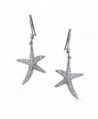 Bling Jewelry Starfish Earrings Sterling