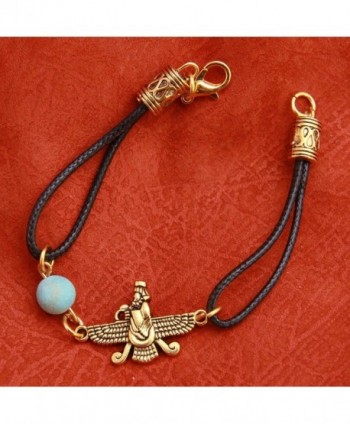 Iranian Turquoise Farvahar Faravahar Bracelet