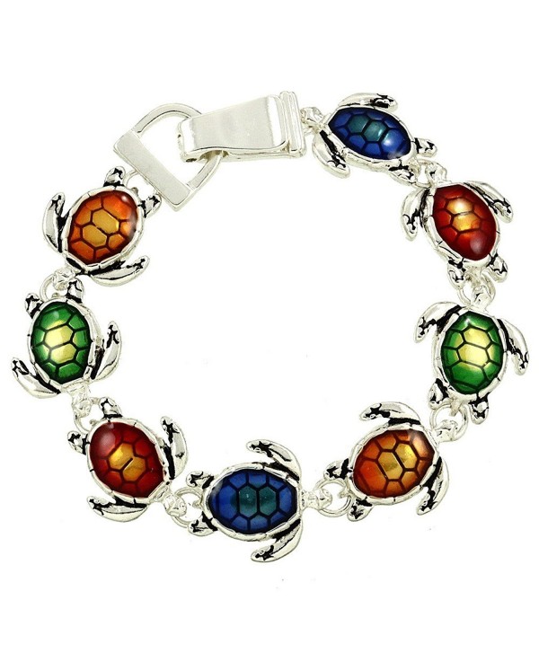 Liavys Turtle Fashionable Chain Bracelet - Multi-Color - CO12F2YCE1N