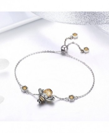 BAMOER Sterling Earrings Necklace Christmas in Women's Link Bracelets