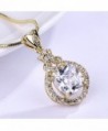 GULICX friendship Crystal Pendant necklace in Women's Pendants