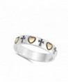 Gold Tone Promise Eternity Sterling Silver