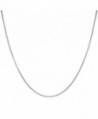 Sterling Silver 1mm Chain Inches
