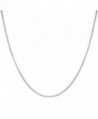 Sterling Silver 1mm Chain Inches