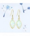 Sinlifu Gemstone Australian Marquise Earrings in Women's Drop & Dangle Earrings