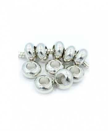 Ten (10) Charm Spacer For Snake Chain Charm Bracelet - C311BIQH5PF