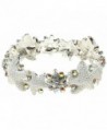 Lova Jewelry Delicate White Starfish Bracelet - CF12GSLVPPF