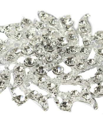 kilofly Rhinestone Crystal Bouquet Corsage