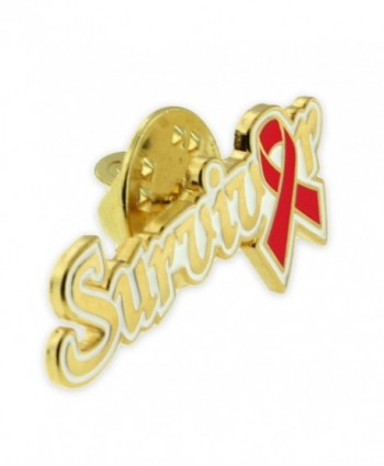 PinMarts Awareness Ribbon Survivor Enamel