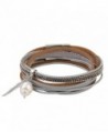 Genuine Leather Vintage Bracelet Jenia in Women's Wrap Bracelets