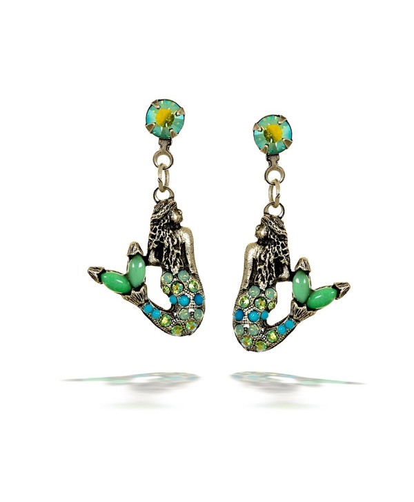 La Contessa Mermaid Earrings by Mary DeMarco - E8761TQ - CN11DFZA1J3