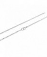 925 Sterling Silver Thin 1mm Round Cable Chain 12"-30" - CS11VCBYMHZ