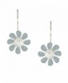 Bali Sky Sterling Silver Wire Daisy Drop Earrings D104 - C612NZ6NUYT