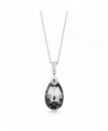 Collection Teardrop Pendant Swarovski Crystals