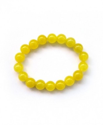 Yellow Stone Meditation Rosary Bracelet