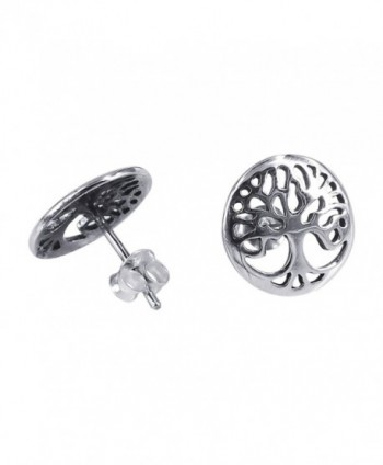 Flourishing Tree Sterling Silver Earrings