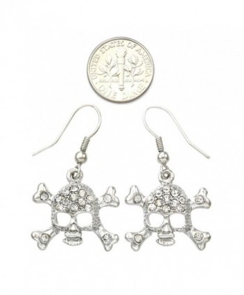 Earrings Crossbones Rhinestones Fashion Jewelry in Women's Drop & Dangle Earrings