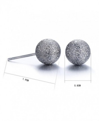 Lureme Classic Gunmetal Earrings er005463