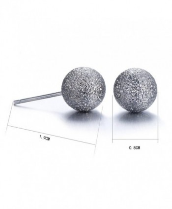 Lureme Classic Gunmetal Earrings er005463