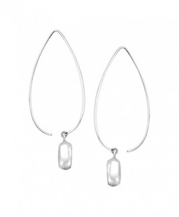 Silpadasterling Silver Wire Drop Earrings