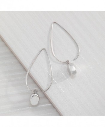 Silpadasterling Silver Wire Drop Earrings in Women's Drop & Dangle Earrings