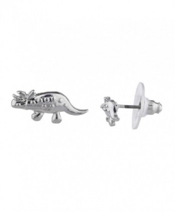 Lux Accessories Dinosaur Jurassic Earring in Women's Stud Earrings