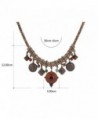 Bohemian Multicolor Pendants Rhinestone Necklace in Women's Pendants