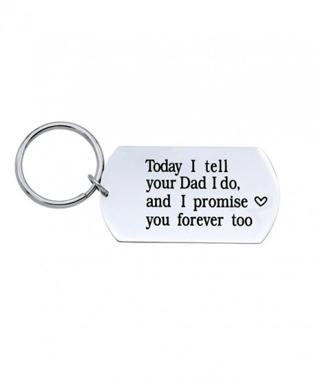 Today Tell Promise Forever Keychain - Grey - CY185RNIO3E
