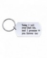 Today Tell Promise Forever Keychain - Grey - CY185RNIO3E
