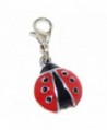 Pro Jewelry Dangling "Ladybug" Clip-on Bead for Charm Bracelet 41570 - C411O09GHND