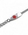 MyIDDr Pre Engraved Customizable Medical Bracelet in Women's ID Bracelets