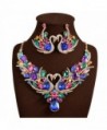 JewelryLove Necklace Statement Necklaces Earrings - " Multi " - C812N4Q4YQZ