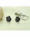 Casoty Jewelry Sterling earrings Stainless in Women's Stud Earrings