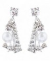 ACCESSORIESFOREVER Bridal Wedding Jewelry Crystal