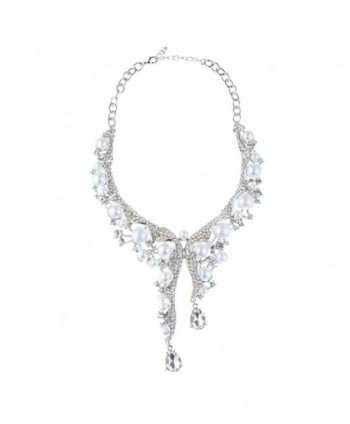ACCESSORIESFOREVER Bridal Wedding Jewelry Crystal in Women's Jewelry Sets