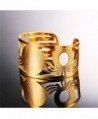 U7 Bangle Fashion Plated Bracelet in Women's Cuff Bracelets