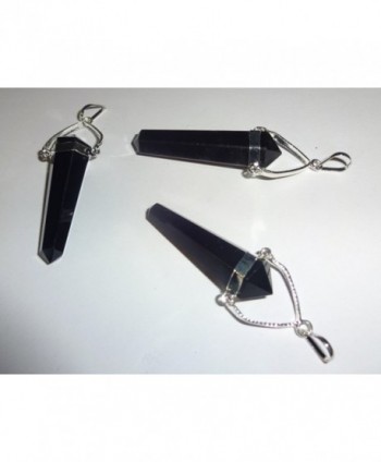 Premium Obsidian Gemstone Decorative Swinging in Women's Pendants